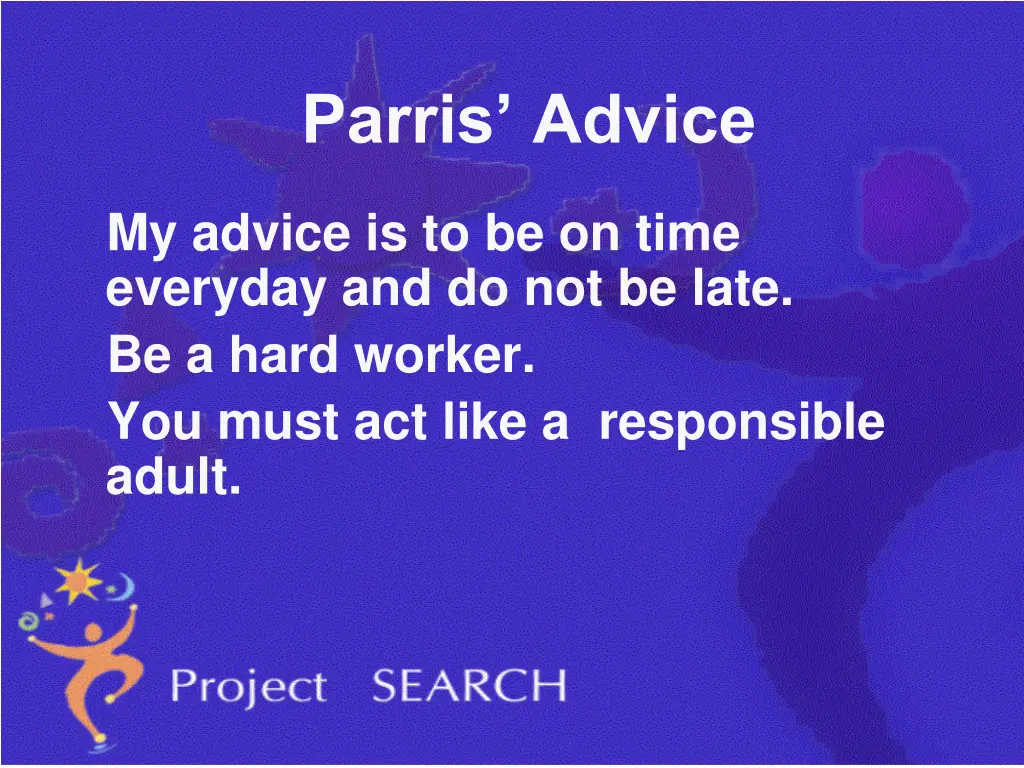 parris advice