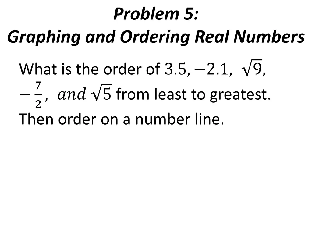 problem 5 1