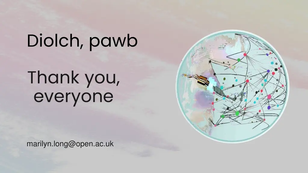 diolch pawb