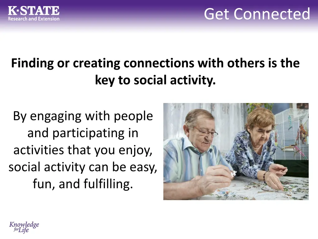 get connected