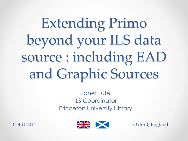 extending primo beyond your ils data source