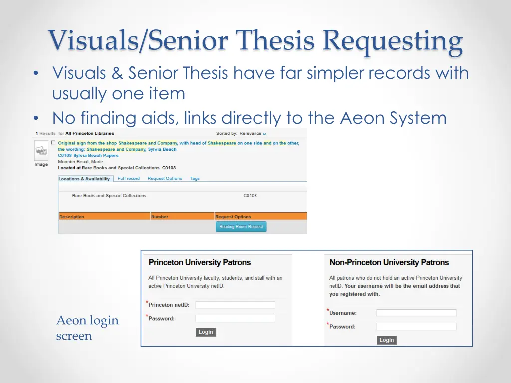 visuals senior thesis requesting visuals senior