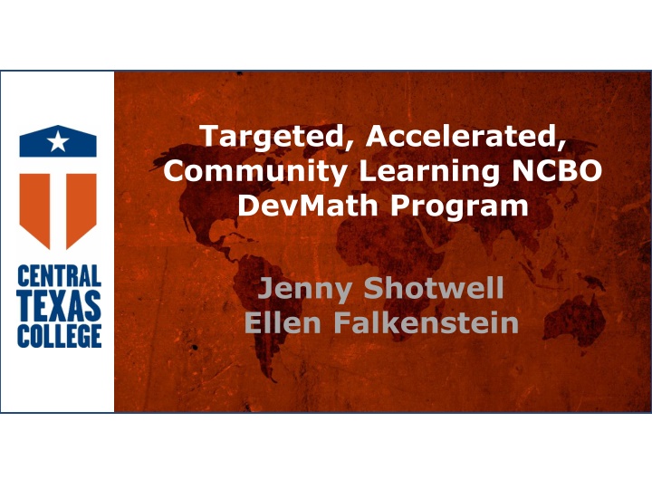 targeted accelerated community learning ncbo