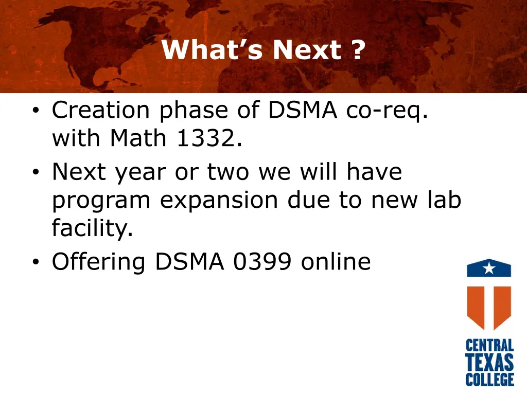what s next