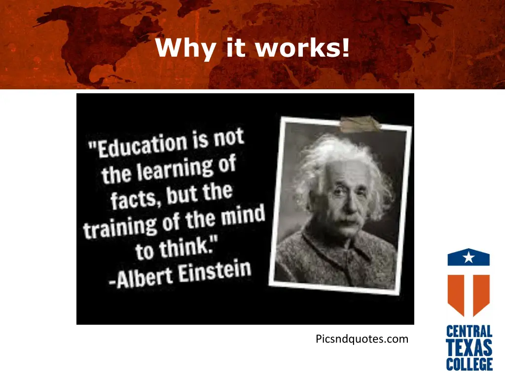 why it works