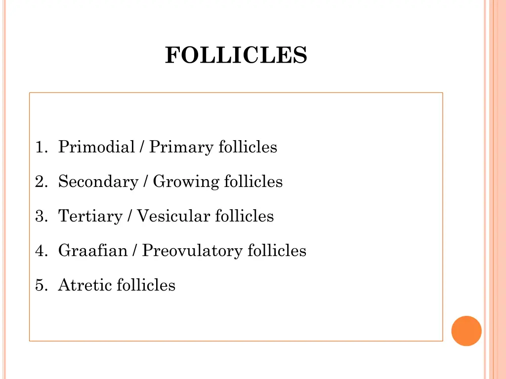 follicles