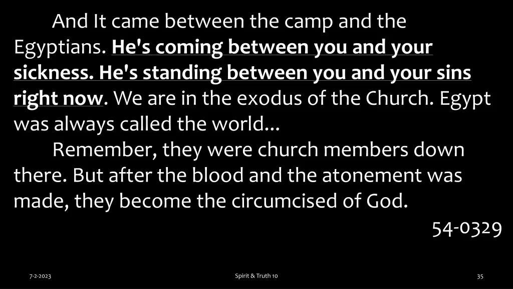 and it came between the camp and the egyptians