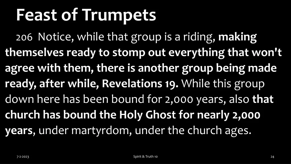 feast of trumpets