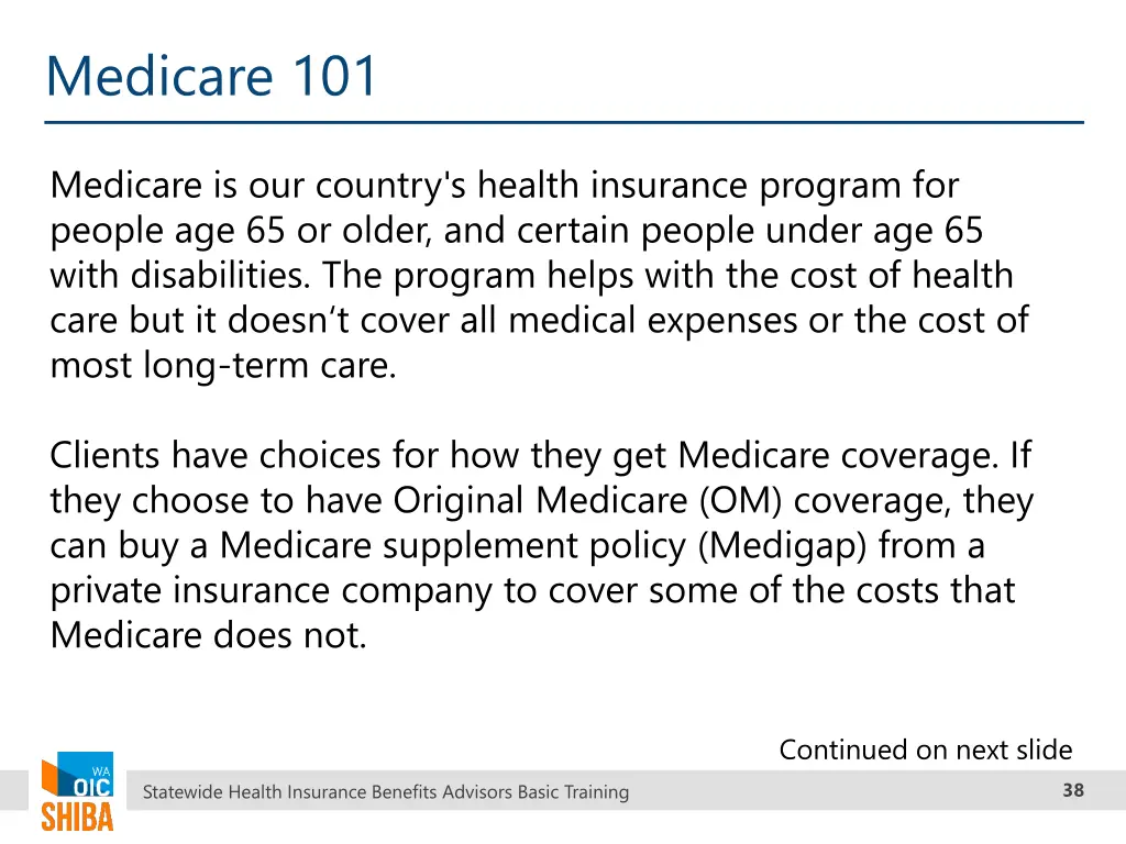 medicare 101