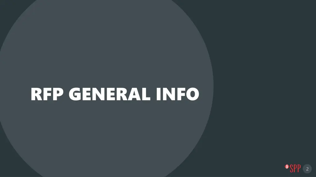 rfp general info
