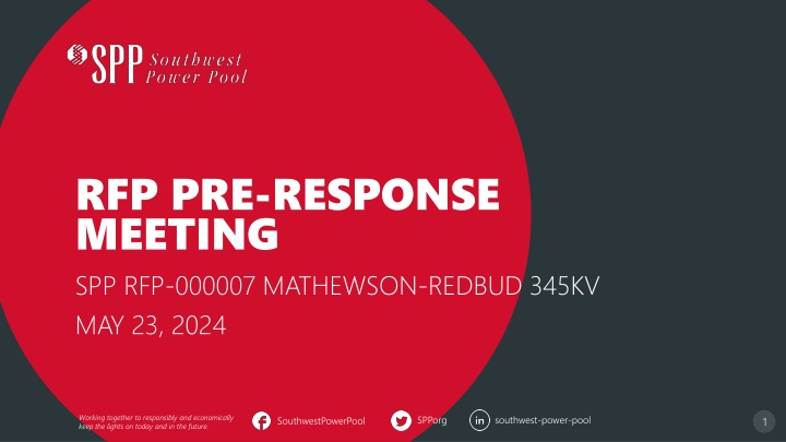 rfp pre response meeting spp rfp 000007 mathewson