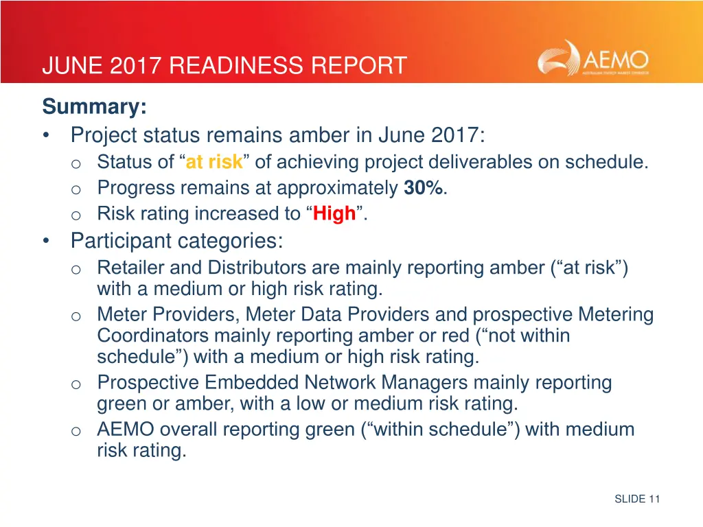 june 2017 readiness report