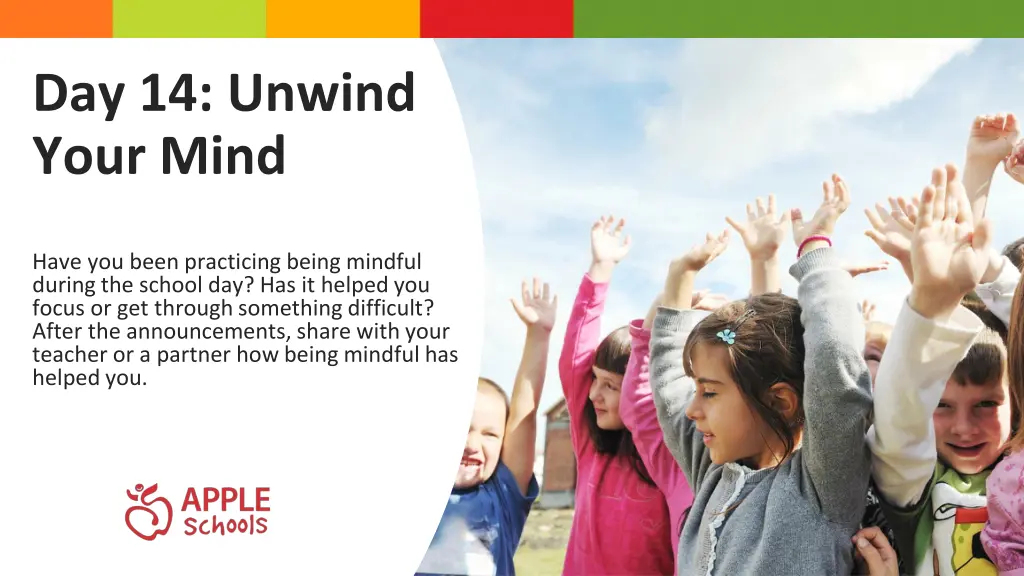 day 14 unwind your mind
