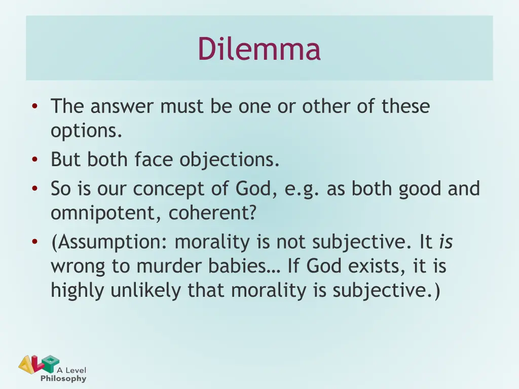 dilemma