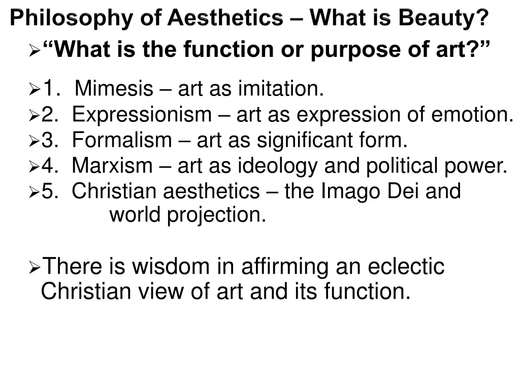 what is the function or purpose of art