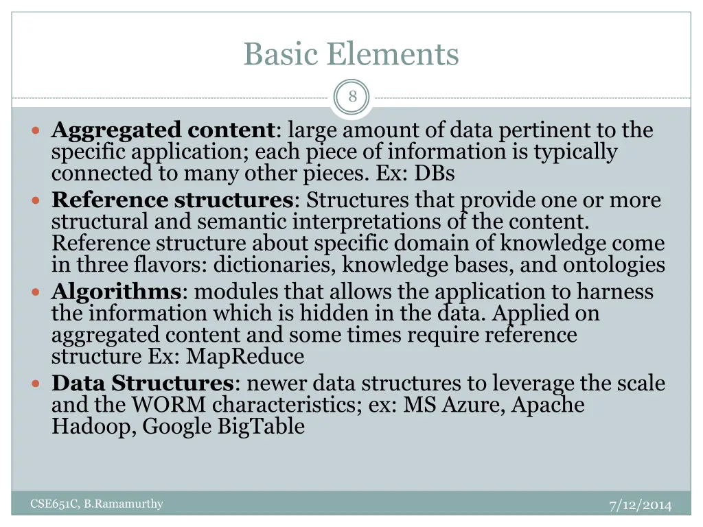 basic elements