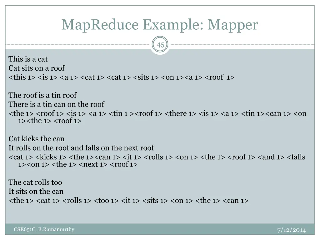 mapreduce example mapper