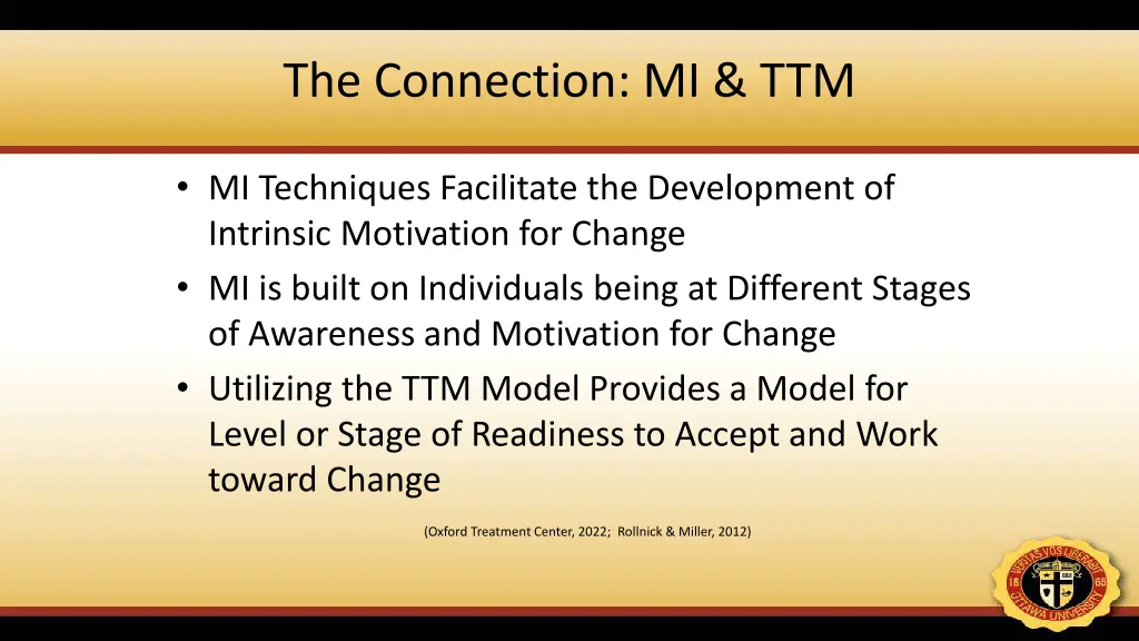 the connection mi ttm