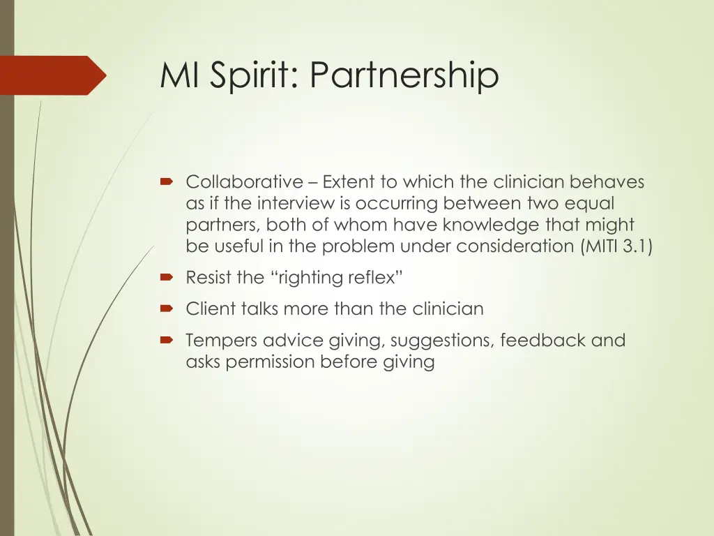 mi spirit partnership