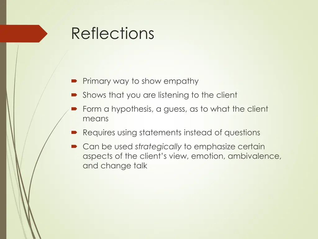 reflections