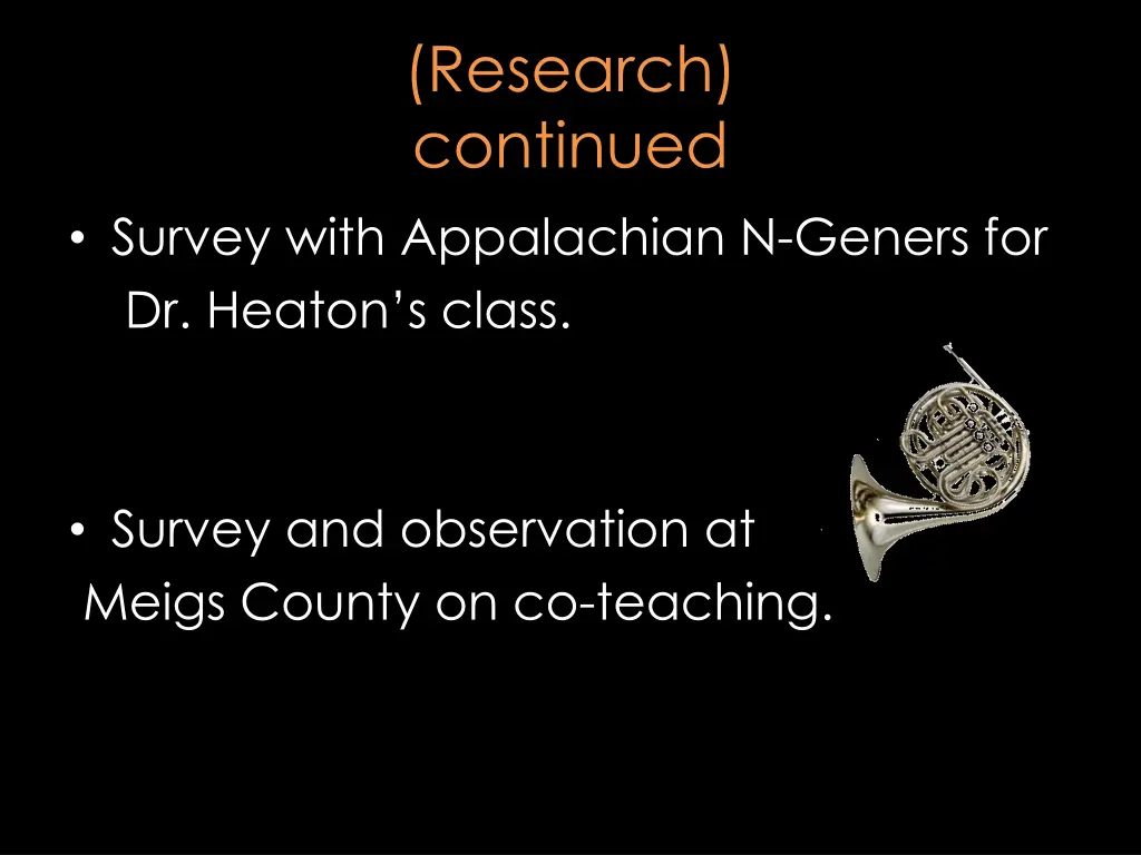 research continued 1
