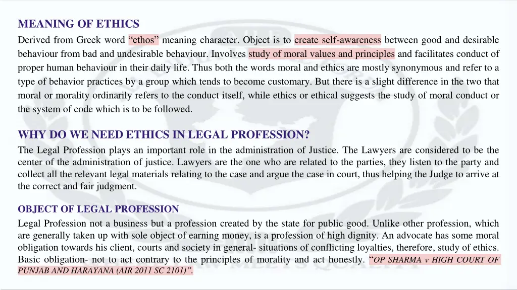 meaning of ethics derived from greek word ethos