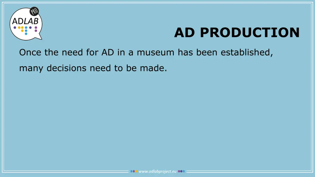 ad production