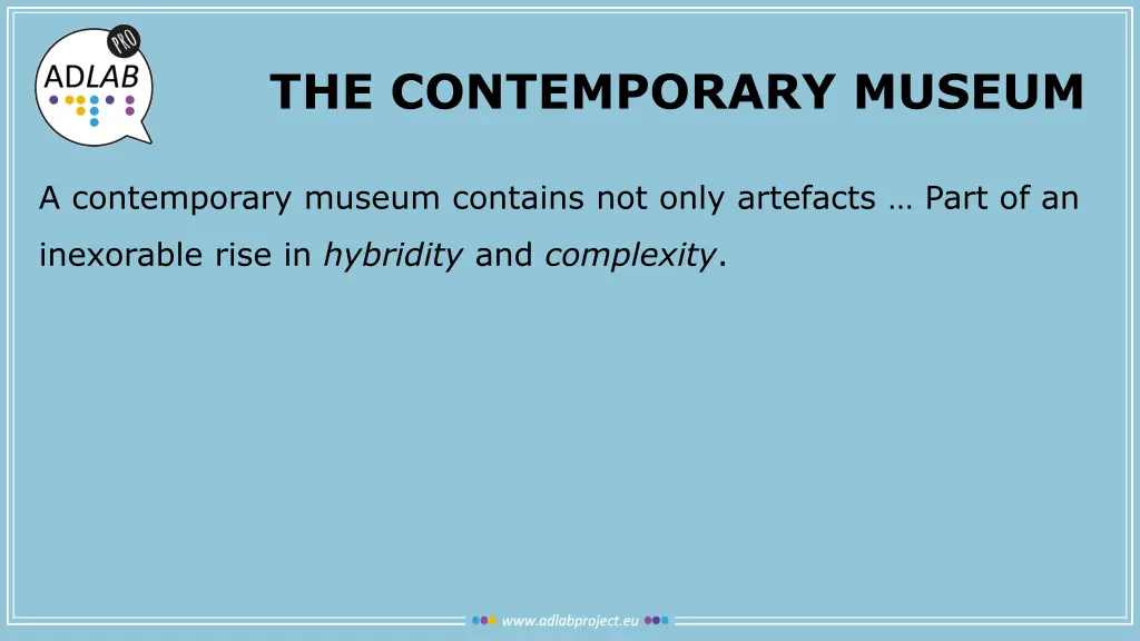 the contemporary museum