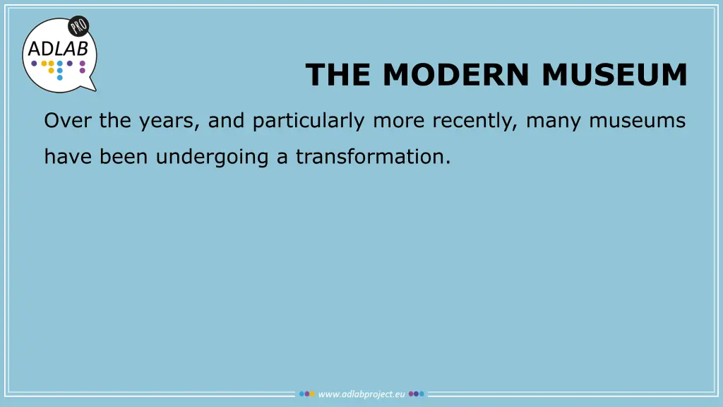 the modern museum