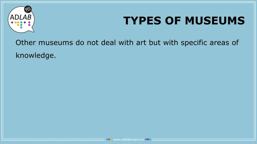 types of museums 1