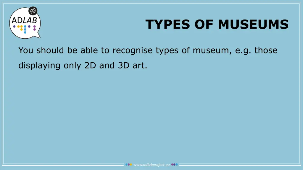 types of museums