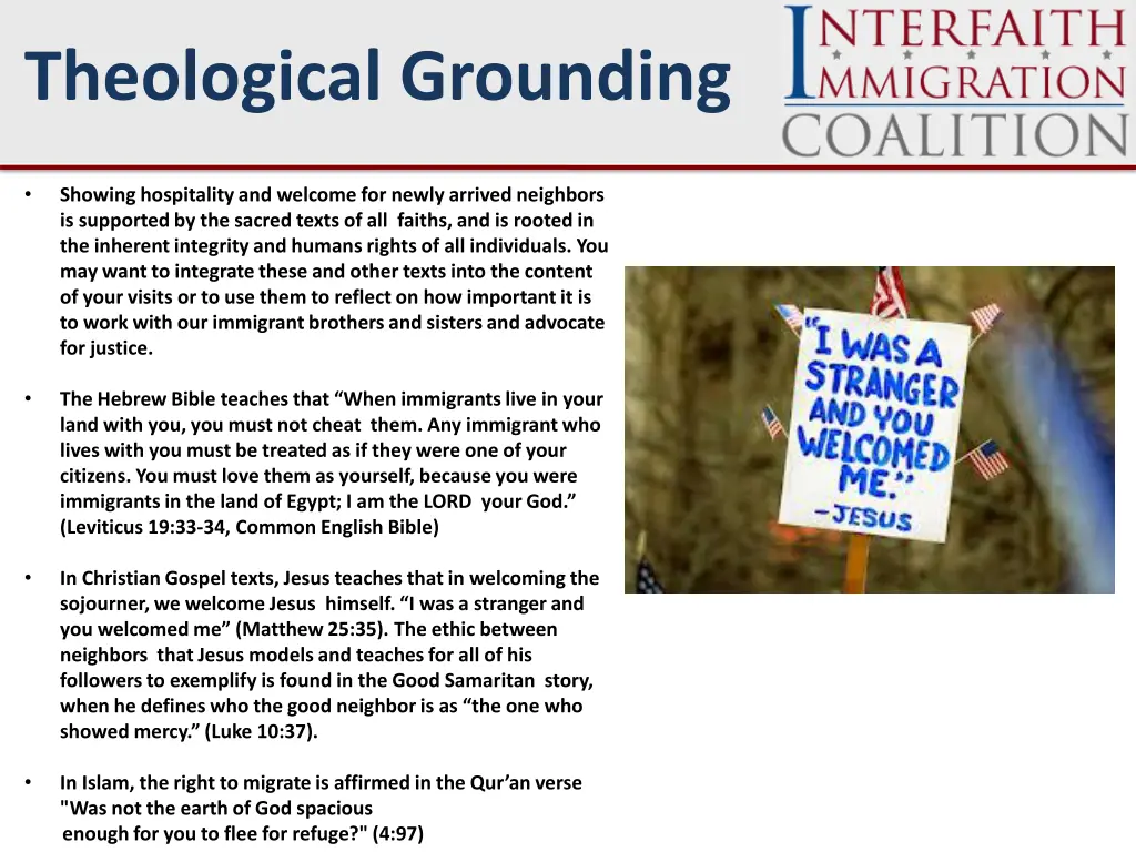 theological grounding