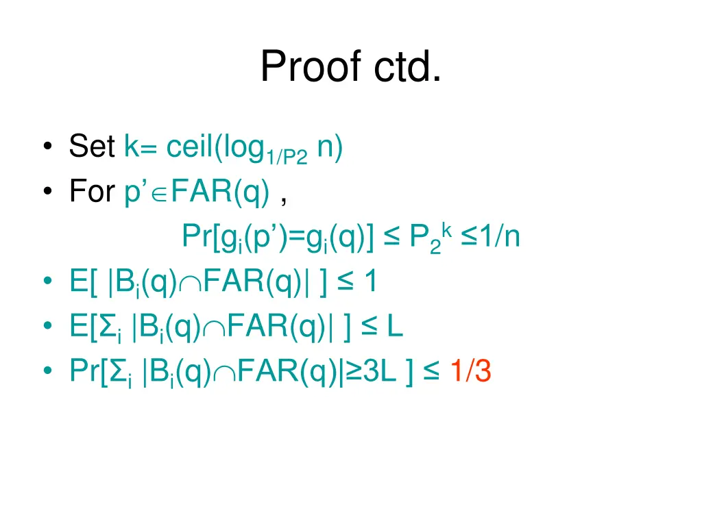 proof ctd