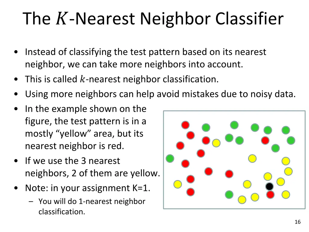 the nearest neighbor classifier 4