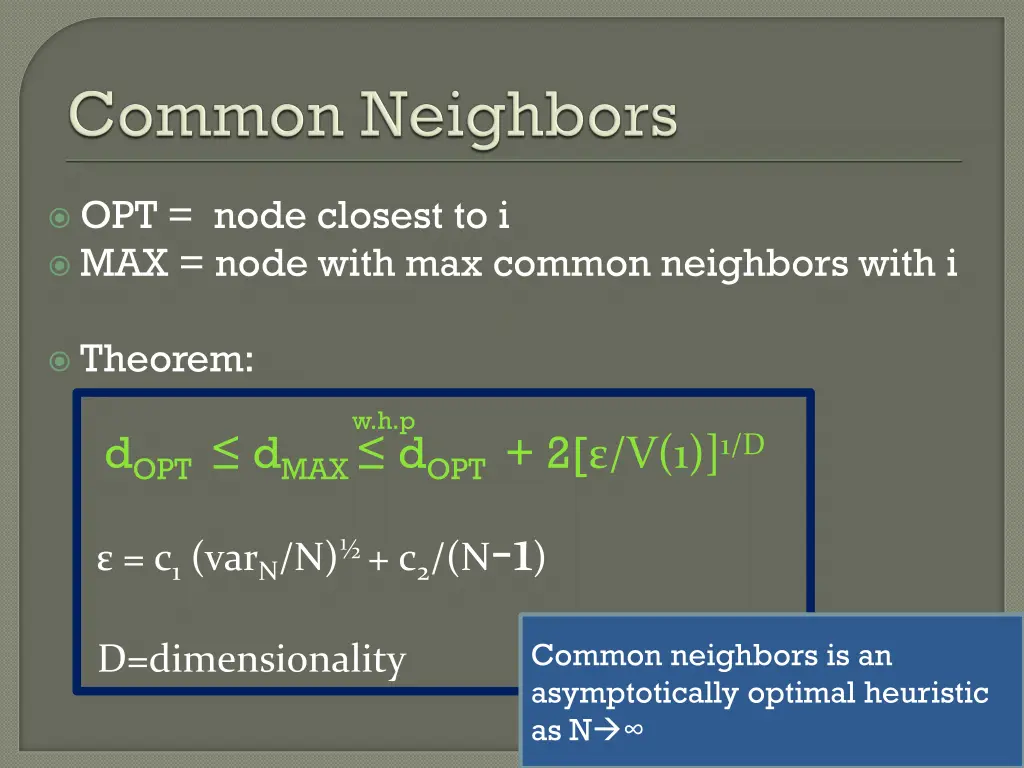 opt node closest to i max node with max common