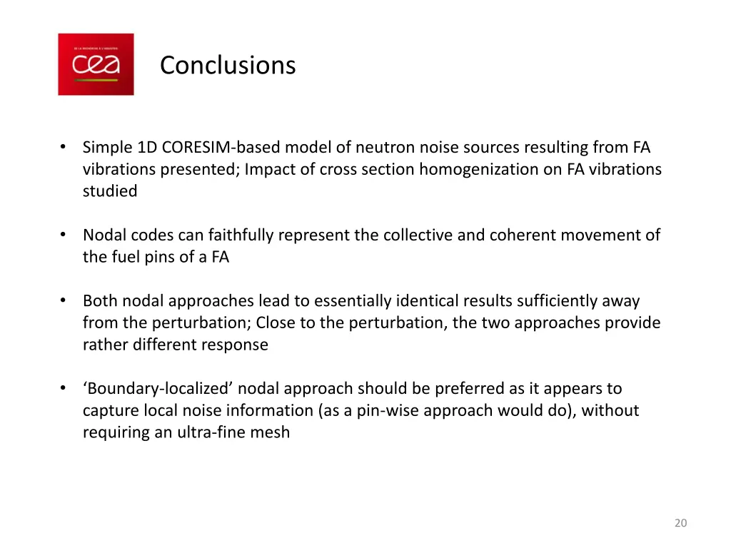 conclusions