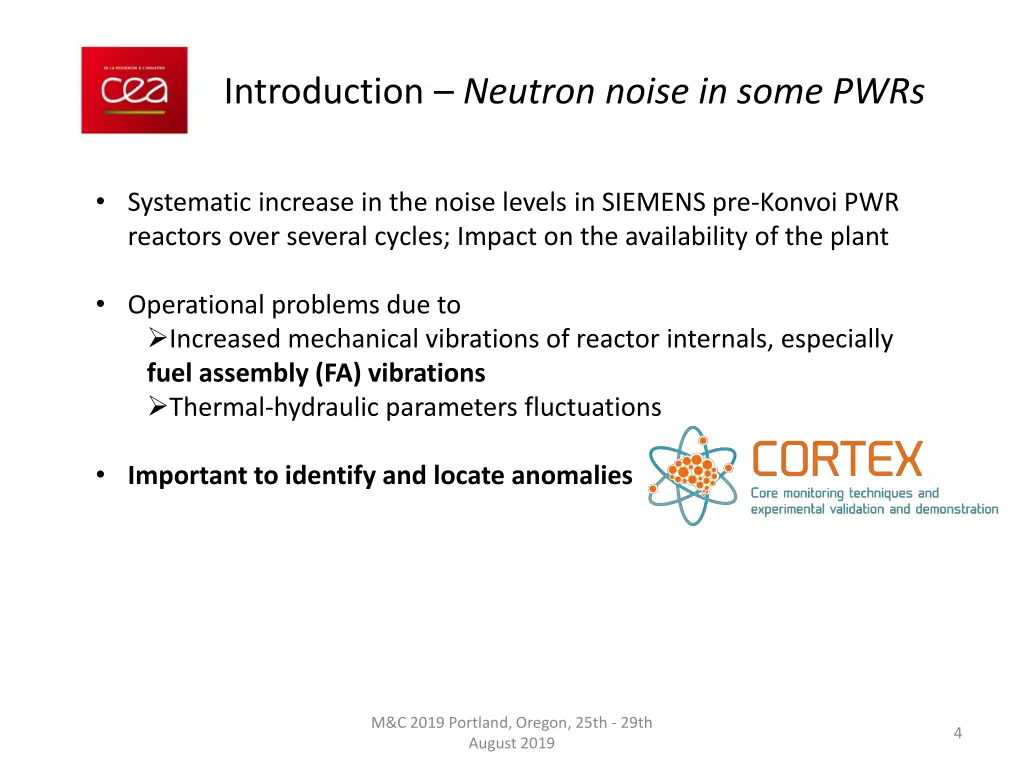 introduction neutron noise in some pwrs