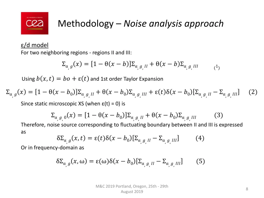 methodology noise analysis approach 1