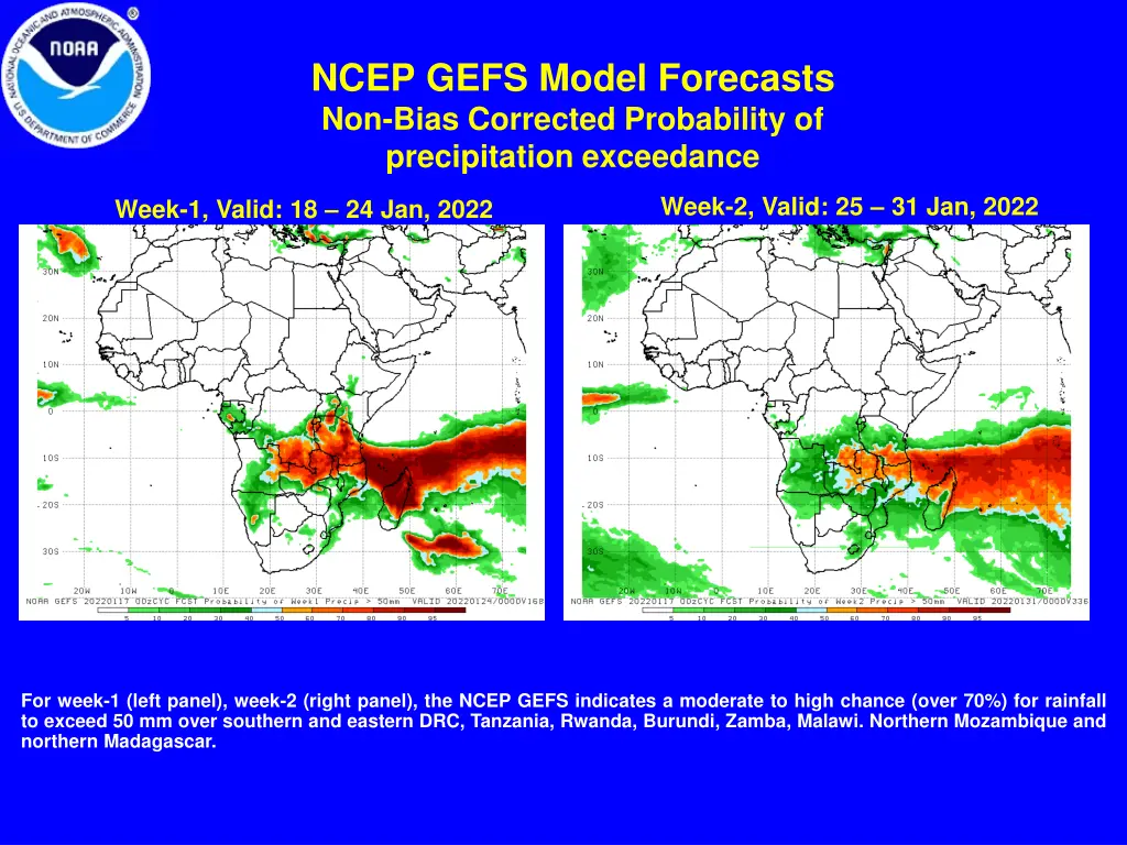 ncep gefs model forecasts non bias corrected