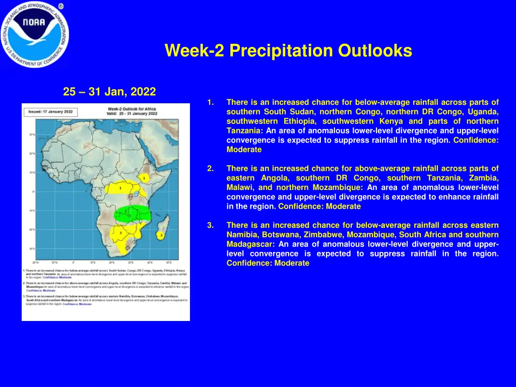 week 2 precipitation outlooks