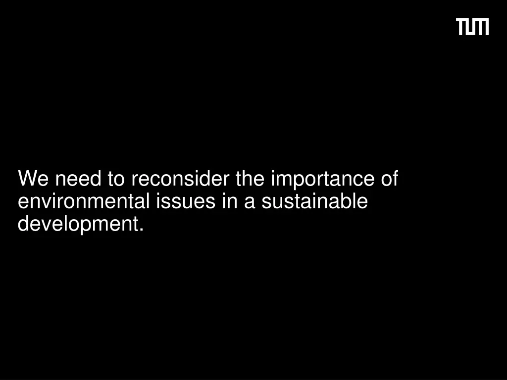 we need to reconsider the importance