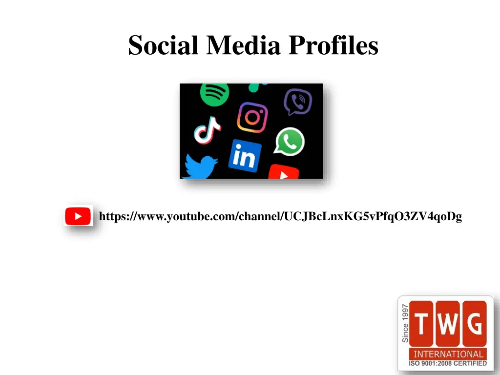 social media profiles 2