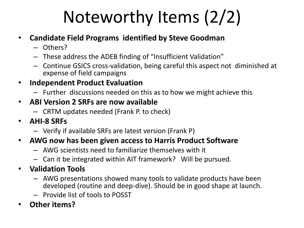 noteworthy items 2 2