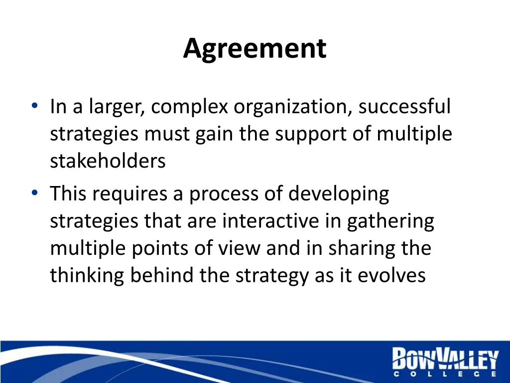 agreement