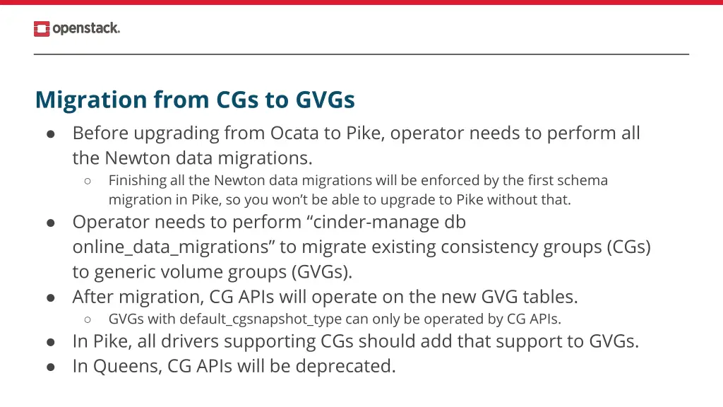 migration from cgs to gvgs before upgrading from