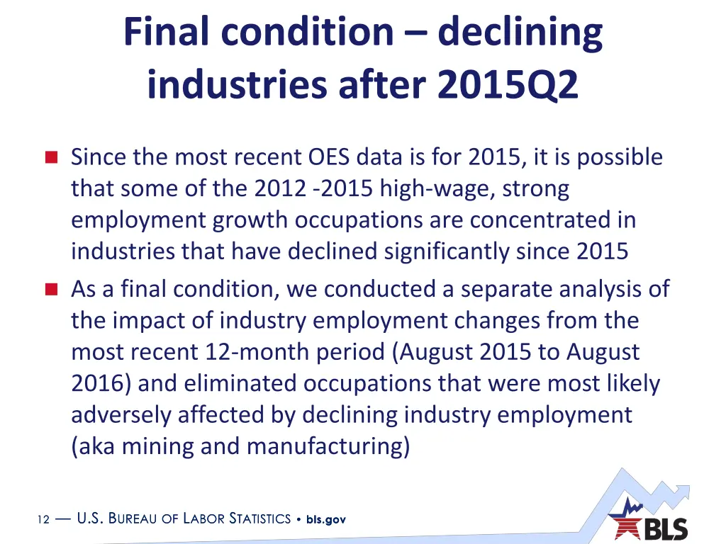 final condition declining industries after 2015q2
