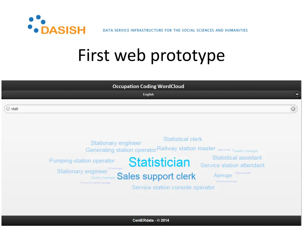 first web prototype