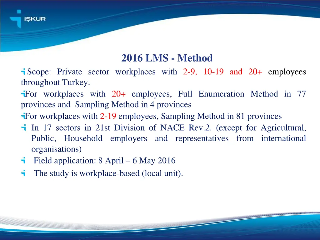2016 lms method
