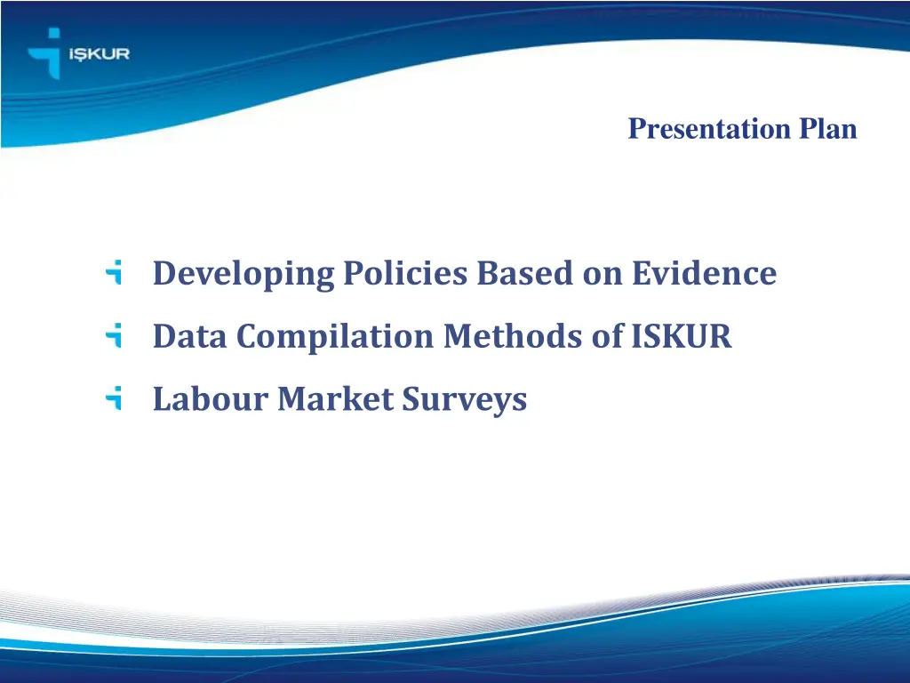 presentation plan