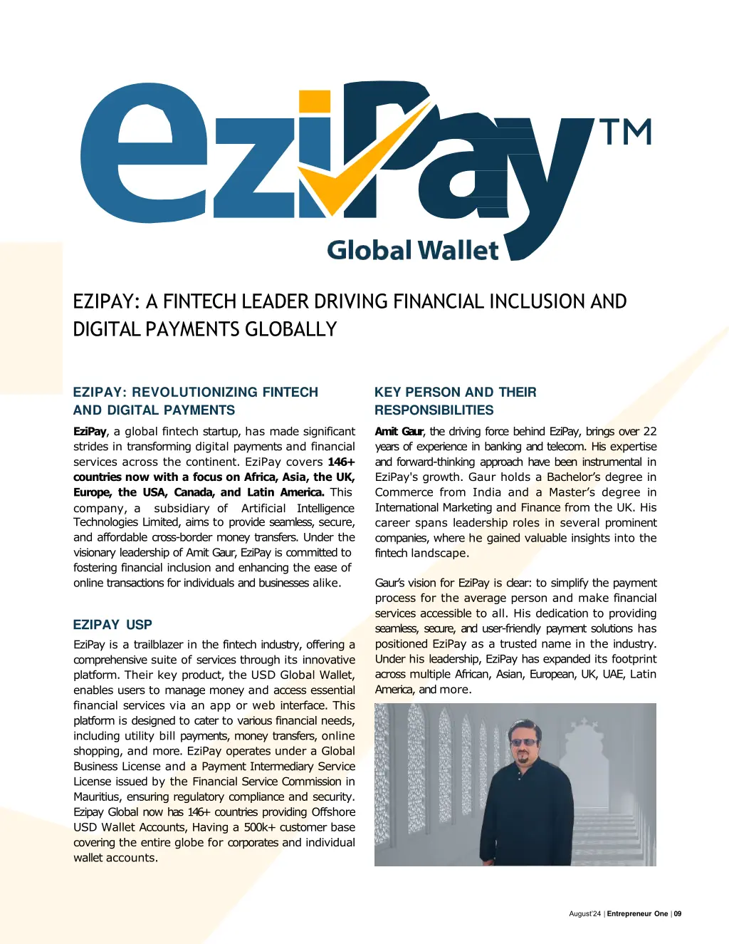 ezipay a fintech leader driving financial